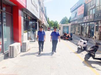 胶州市三里河街道持续推进城市精细化管理工作(图1)