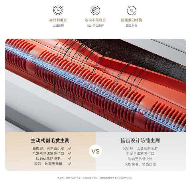 小米米家扫拖机器人H40发布：实时防缠毛主刷与6000Pa风机(图1)